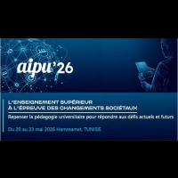 Bannière de la conférence 2026 à Hammamet